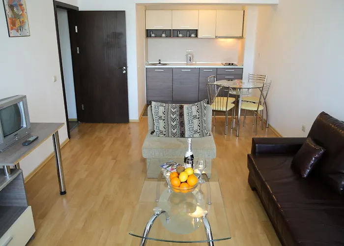 Mountain Paradise Next To Sunrise