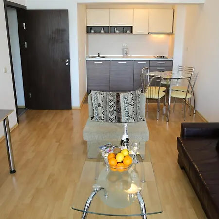 Mountain Paradise Next To Sunrise