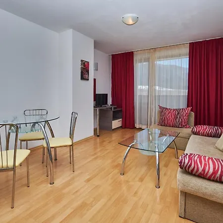 Mountain Paradise Next To Sunrise