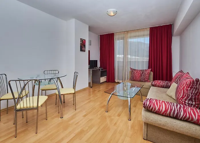 Mountain Paradise Next To Sunrise